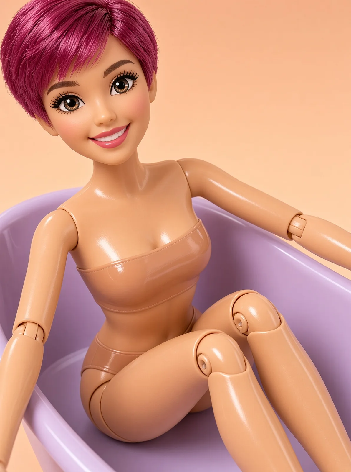 AI-generated fictional adult image: A moment to yourself — composition 11