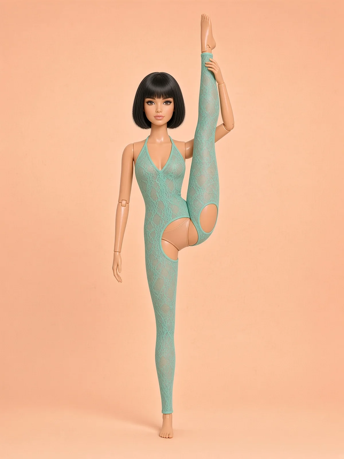 AI-generated fictional adult image: Sea glass · II — composition 01