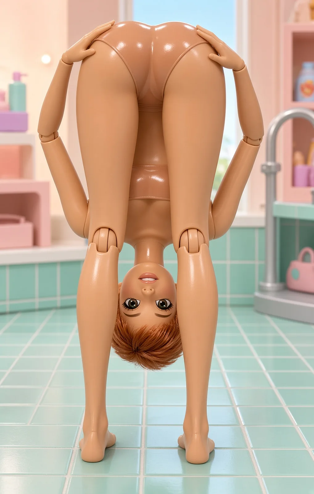 AI-generated fictional adult image: A moment to yourself — composition 09